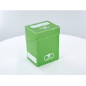 GREEN DECK CASE 80+ CAJA DE CARTAS TAMAÑO ESTANDAR VERDE ULTIMATE GUARD