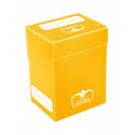 YELLOW DECK CASE 80+ CAJA DE CARTAS TAMAÑO ESTANDAR AMARILLA ULTIMATE GUARD