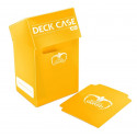 YELLOW DECK CASE 80+ CAJA DE CARTAS TAMAÑO ESTANDAR AMARILLA ULTIMATE GUARD