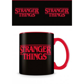 TAZA LOGO. STRANGER THINGS