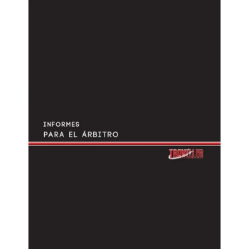 INFORMES PARA EL ARBITRO -...