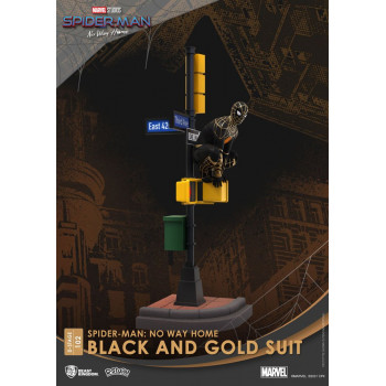 DIORAMA SPIDERMAN BLACK AND...