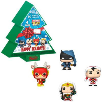 PACK DE 4 POCKET POP! DC...