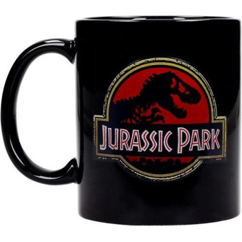 TAZA LOGO. JURASSIC PARK