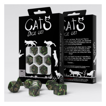SET 7 DADOS CATS (GATOS)