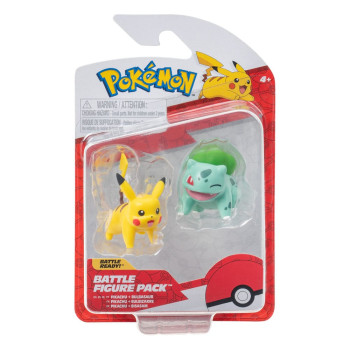 PACK 2 FIGURAS BULBASAUR &...