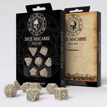 SET 7 DADOS MACABRE