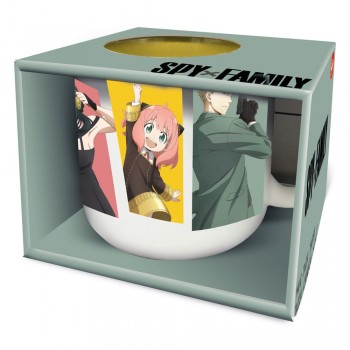 TAZA VIÑETAS. SPY X FAMILY