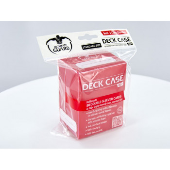 RED DECK CASE 80+ ULTIMATE GUARD