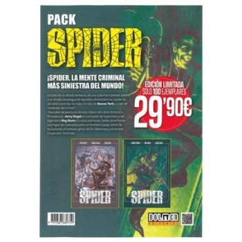PACK THE SPIDER VOL 1 Y 2