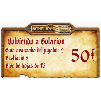 PACK VOLVIENDO A GOLARION -...