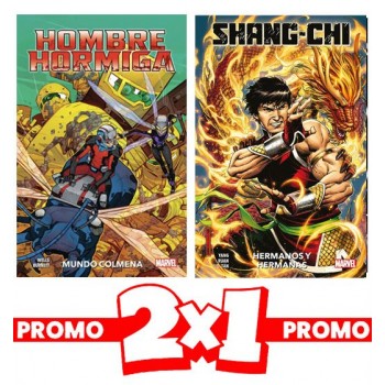2X1 :HOMBRE HORMIGA. MUNDO...
