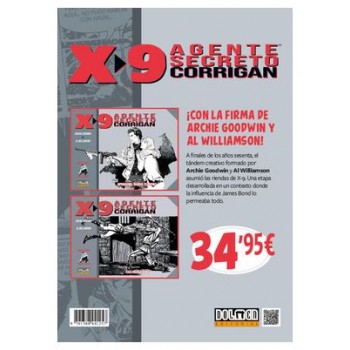 PACK 01 AGENTE SECRETO X-9